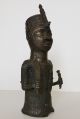 Antique African Benin Lost Wax Cast Bronze 13 