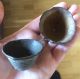 Antique Chinese Carved Wood Cup Signed Other Chinese Antiques photo 5