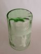 Antique Late 1800 ' S Green Mary Gregory Tumbler Glass Girl With Flowers Stemware photo 6