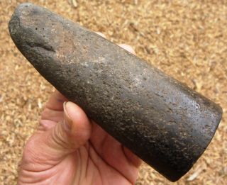 Pestle: Pointed,  Fired Darkend,  Russian River,  19th Century Find photo