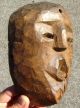 Face Mask: Carved Wood,  Early 19th Century,  York State Native American photo 2