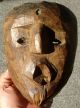 Face Mask: Carved Wood,  Early 19th Century,  York State Native American photo 6