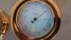 Weems & Plath Brass Marine Maritime Quartz Tide Clock And Barometer Germany Clocks photo 6