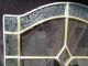 Frosted Stained Glass Window Pane Prismatic Bevel Cut Diamond Center Glass 1940-Now photo 1