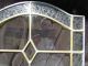 Frosted Stained Glass Window Pane Prismatic Bevel Cut Diamond Center Glass 1940-Now photo 2