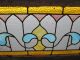 Antique American Stained Glass Transom Window 41 X 16 Architectural Salvage Pre-1900 photo 2