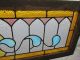 Antique American Stained Glass Transom Window 41 X 16 Architectural Salvage Pre-1900 photo 4