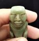 Jade Olmec Figurine - Mesoamerican Statue - Antique Pre Columbian Artifacts The Americas photo 1