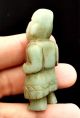 Jade Olmec Figurine - Mesoamerican Statue - Antique Pre Columbian Artifacts The Americas photo 8