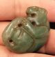 Jade Jaguar Effigy - Mesoamerican Statue - Antique Pre Columbian Artifacts The Americas photo 5