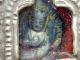 Antiques Tibetan Silver Carving Exorcism Buddha Statue Pack With 2 Brass Statues Tibet photo 4