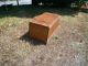 Vintage Cedar Hope Chest Very Early With Metal Straps 1900-1950 photo 1