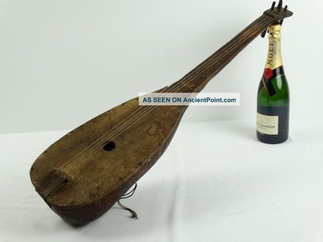 Guitar Handmade Music Traditional Tribal Toi Village Central West Timor Indonesi Musical Instruments (Pre-1930) photo