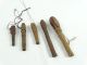 5 Flute Feku Traditional Handcarved Musical Instrument West Timor Indonesian Musical Instruments (Pre-1930) photo 1