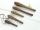 5 Flute Feku Traditional Handcarved Musical Instrument West Timor Indonesian Musical Instruments (Pre-1930) photo 3