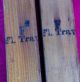 2 Antique Collectible Wooden Organ Pipes Early 1900 ' S Prim Decor Repurpose Keyboard photo 3
