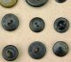 30 Antique Hard Rubber Goodyear Buttons Buttons photo 9