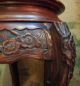 Antique Chinese/japanese Urn Stands,  Carved Hardwood Tables photo 4