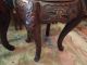 Antique Chinese/japanese Urn Stands,  Carved Hardwood Tables photo 7