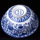 Chinese Porcelain Bowl Of Hand - Painted Lotus W Qing Qianlong Mark Bowls photo 4