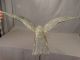 Antique Edwardian Copper Figural Eagle Bird Weathervane Primitive Directional Primitives photo 4