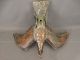 Antique Edwardian Copper Figural Eagle Bird Weathervane Primitive Directional Primitives photo 8