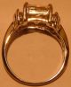 Ladies Ring Car Boot Find,  18k White Gold Gp, British photo 3