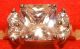 Ladies Ring Car Boot Find,  18k White Gold Gp, British photo 8
