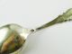 Antique York & Brooklyn Bridge Alvin Sterling Silver Souvenir Spoon 21gm Souvenir Spoons photo 4