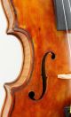 A Antique American Violin By G.  Benson Ny 1919 Ready - To - Play String photo 9