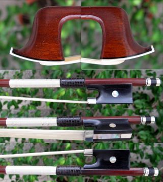 French Old Antique Viola Bow By J.  T.  - Lamy C.  1920 photo