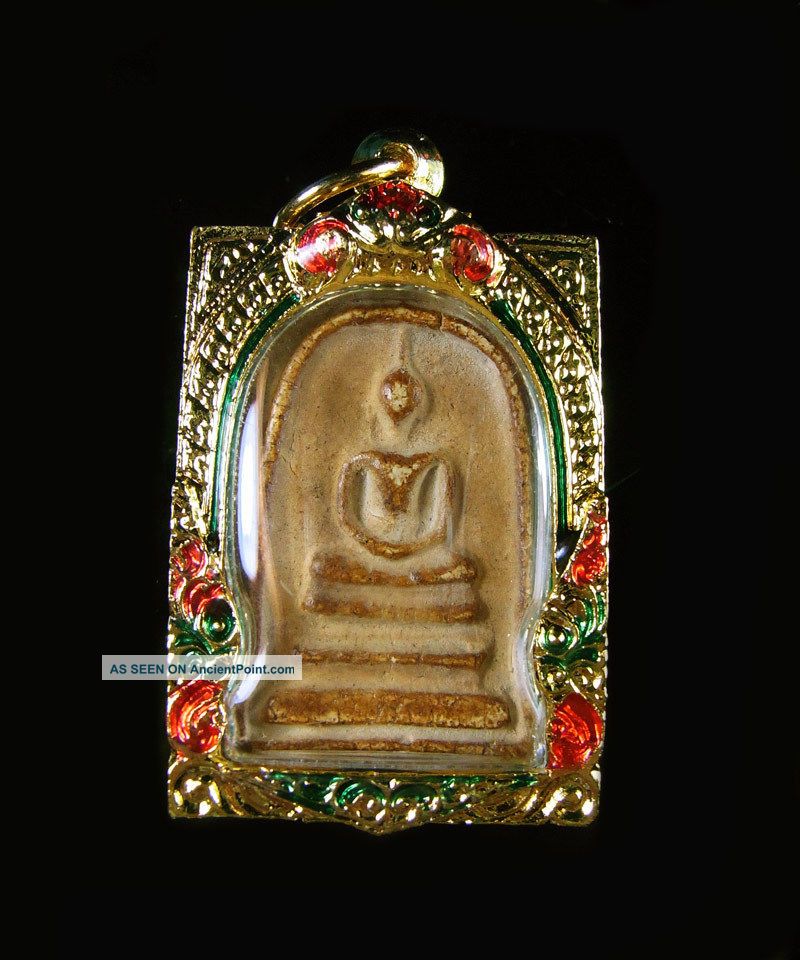Thai Buddha Talismans Somdej Toh Wat Rakang Pim Yai Amulet Pendant Antiques Amulets photo