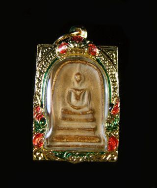 Thai Buddha Talismans Somdej Toh Wat Rakang Pim Yai Amulet Pendant Antiques photo