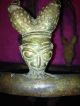 Tribal African Art Bronze Prestige Stool For Kids And Women Pre Or Early 1900s Other African Antiques photo 4