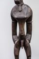 African Carved Wood Male Tribal Statue From West Africa 4ft Authentic Sculptures & Statues photo 2