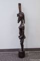 African Carved Wood Male Tribal Statue From West Africa 4ft Authentic Sculptures & Statues photo 7