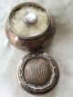Theodore B.  Starr Sterling Silver Vanity Powder Jar C1920 With Feather Puff Ball Other Antique Sterling Silver photo 6