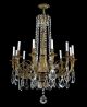 Large Marie Therese Chandelier Bronze Crystal Glass Ornate French Antique Chandeliers, Fixtures, Sconces photo 10