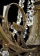 Large Marie Therese Chandelier Bronze Crystal Glass Ornate French Antique Chandeliers, Fixtures, Sconces photo 6