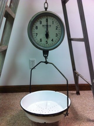 Vintage Hanging Detecto Scale Jacobs Bros.  Co.  315 Series 30lbs photo