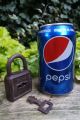 Vintage Padlock With One Key,  Order Locks & Keys photo 2