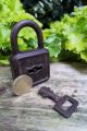 Vintage Padlock With One Key,  Order Locks & Keys photo 3