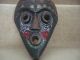 An Unbelievable Hand Carved Wooden Tribal Mask A Mask Other African Antiques photo 8