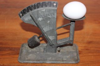 Vintage 1930 ' S The Oakes Mfg.  Co.  Tipton Ind.  Chicken Egg Scale Farm House Decor photo