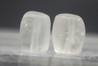 Rare Ancient Egyptian Rock Crystal Large Beads 600 Bc, photo