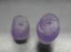 Rare Ancient Egyptian Amethyst Carved Beads 600 Bc Egyptian photo 1