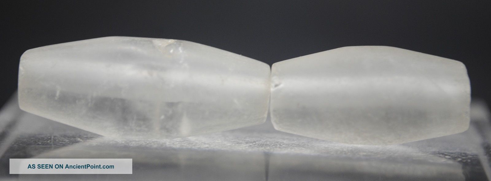 Rare Ancient Egyptian Rock Crystal Large Beads 600 Bc. Egyptian photo