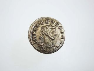 A630.  Roman Silver Coin Antoninianus Emperor Probus photo