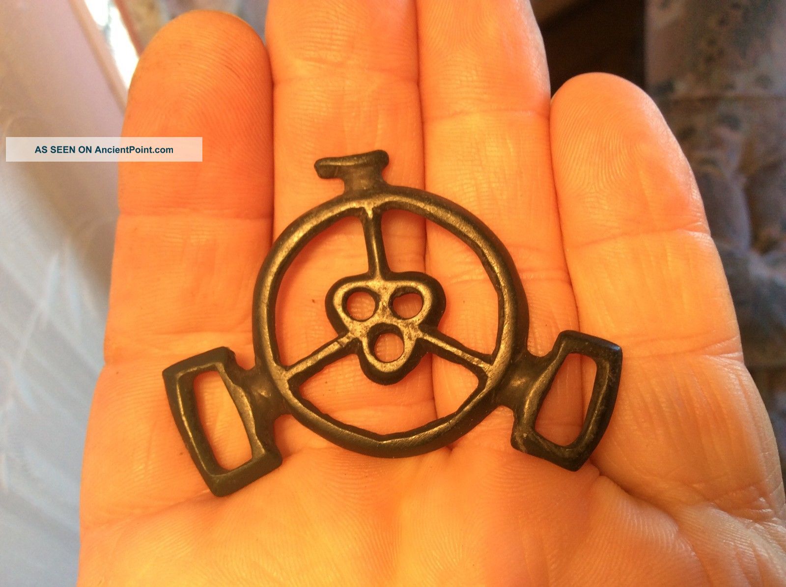 Zoomorphic Celtic Or Viking Strap Junction - Detecting Find British photo