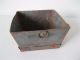 Antique Early1800 Punched Tin & Wood Foot Warmer W/ Coal Tin For Carriage Buggy Primitives photo 8